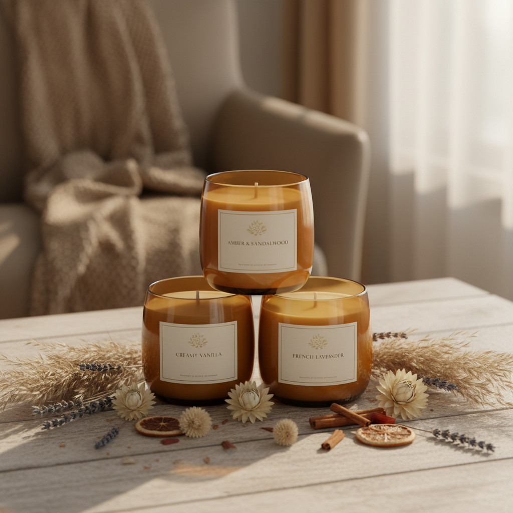 Scented Soy Candle Set
